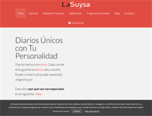 Tablet Screenshot of lasuysa.com